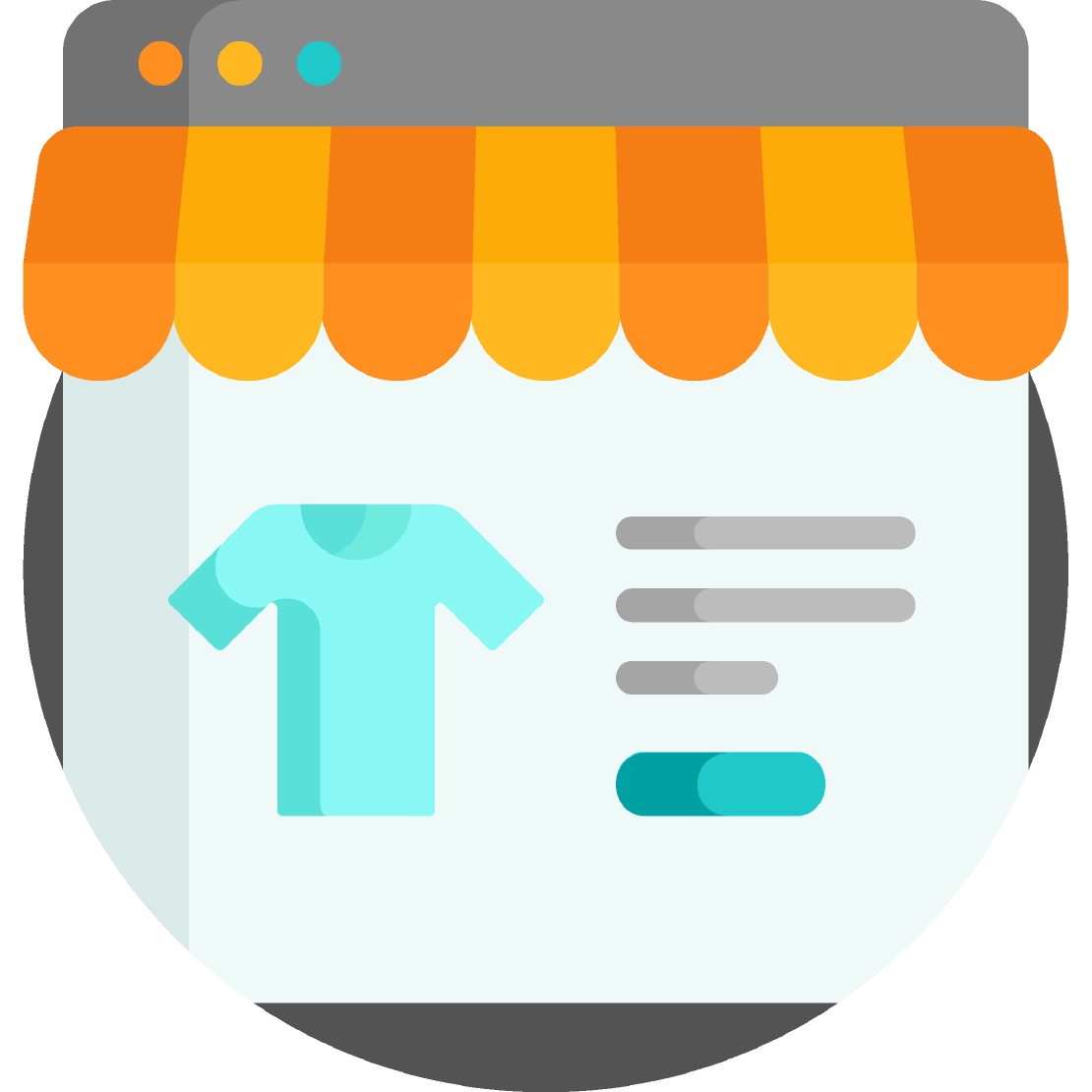 Online store icon